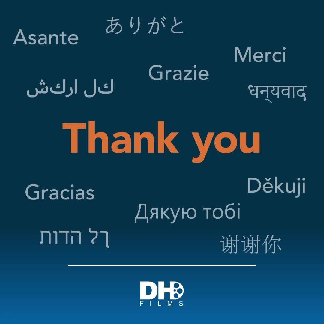 DHD Films supports our enterprise clients in sharing their stories around the globe. In our mission to reach and move audiences, we offer translation, transcription, and closed captions in multiple languages.

#videomarketing #production #videoproduction