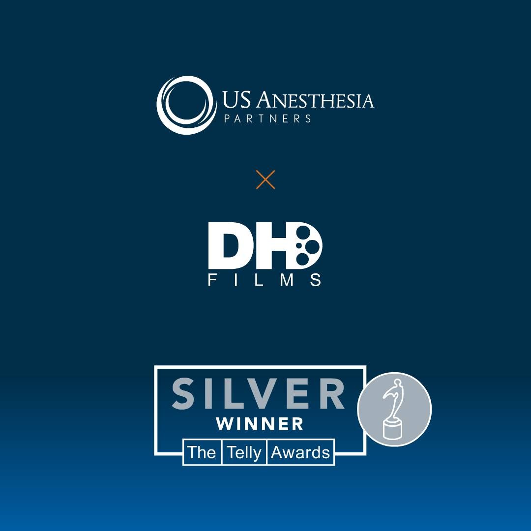 Excited to share one of our next winning videos from this year's Telly Awards. We took home a Silver Telly in the General — Promotional Video category for our collaboration with US Anesthesia Partners. 

Check out this winning film here: vimeo.com/672793560